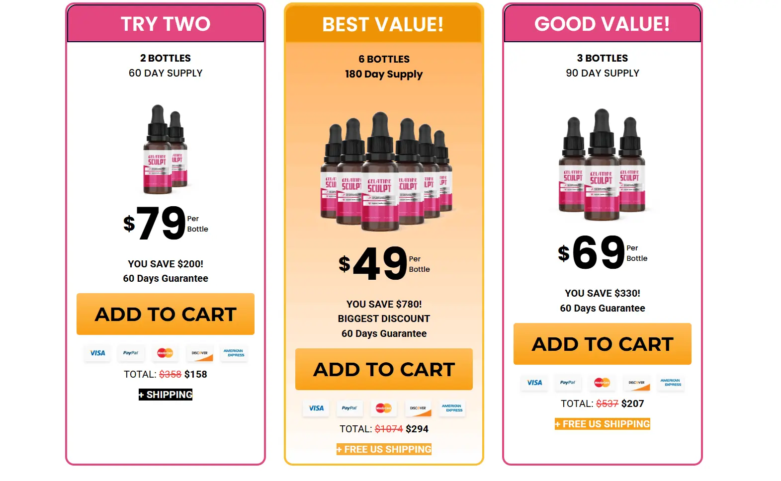 Exclusive Gelatine Sculpt Offer